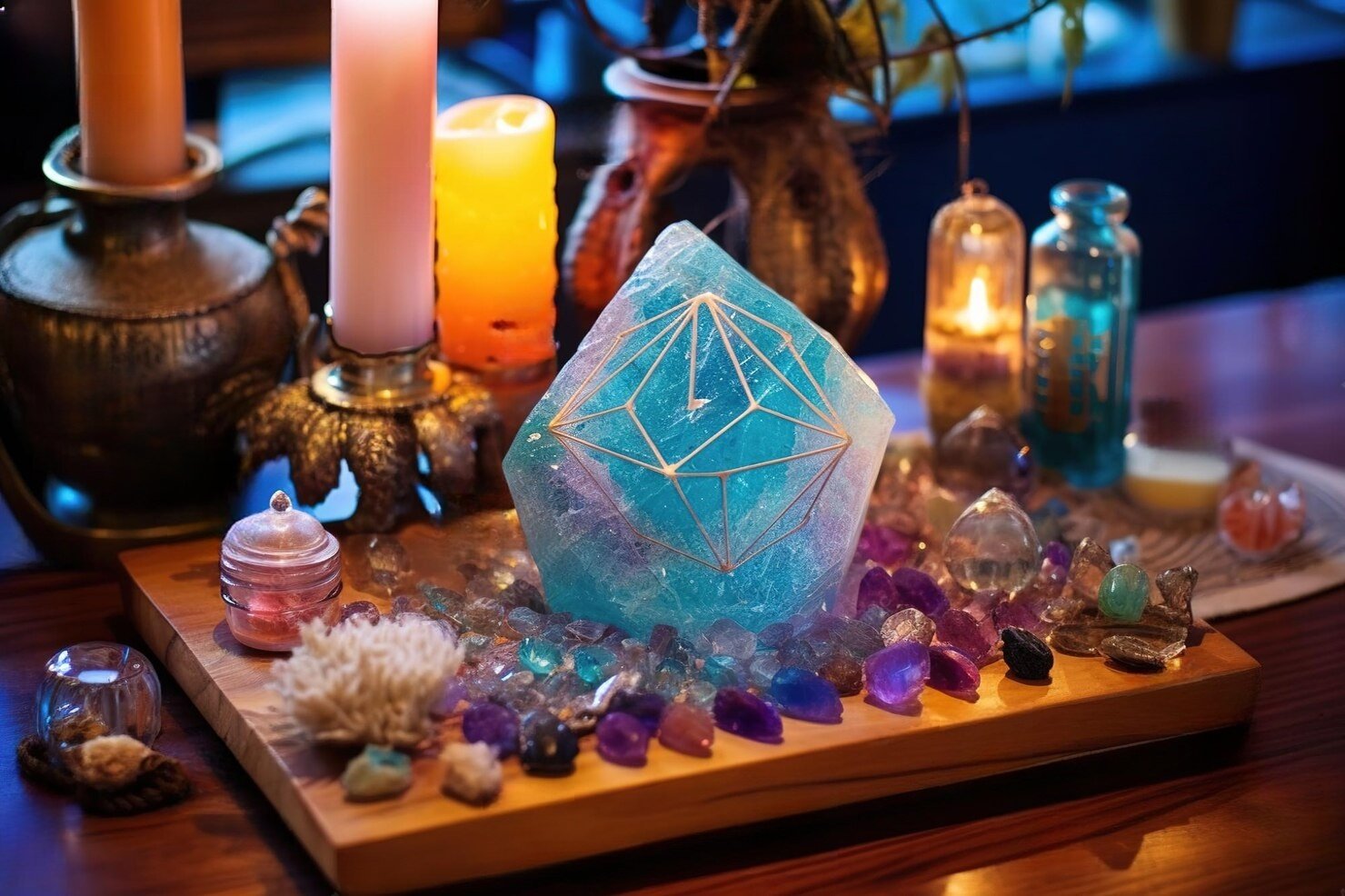 Spiritual healing session
